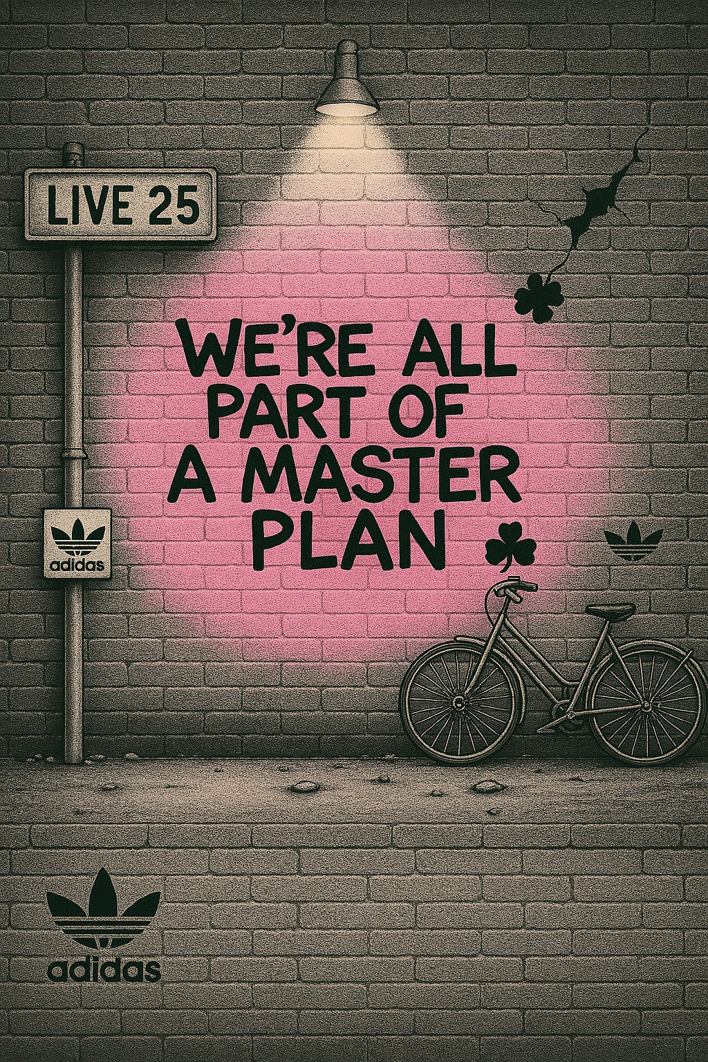 Oasis Graffiti Poster - Masterplan