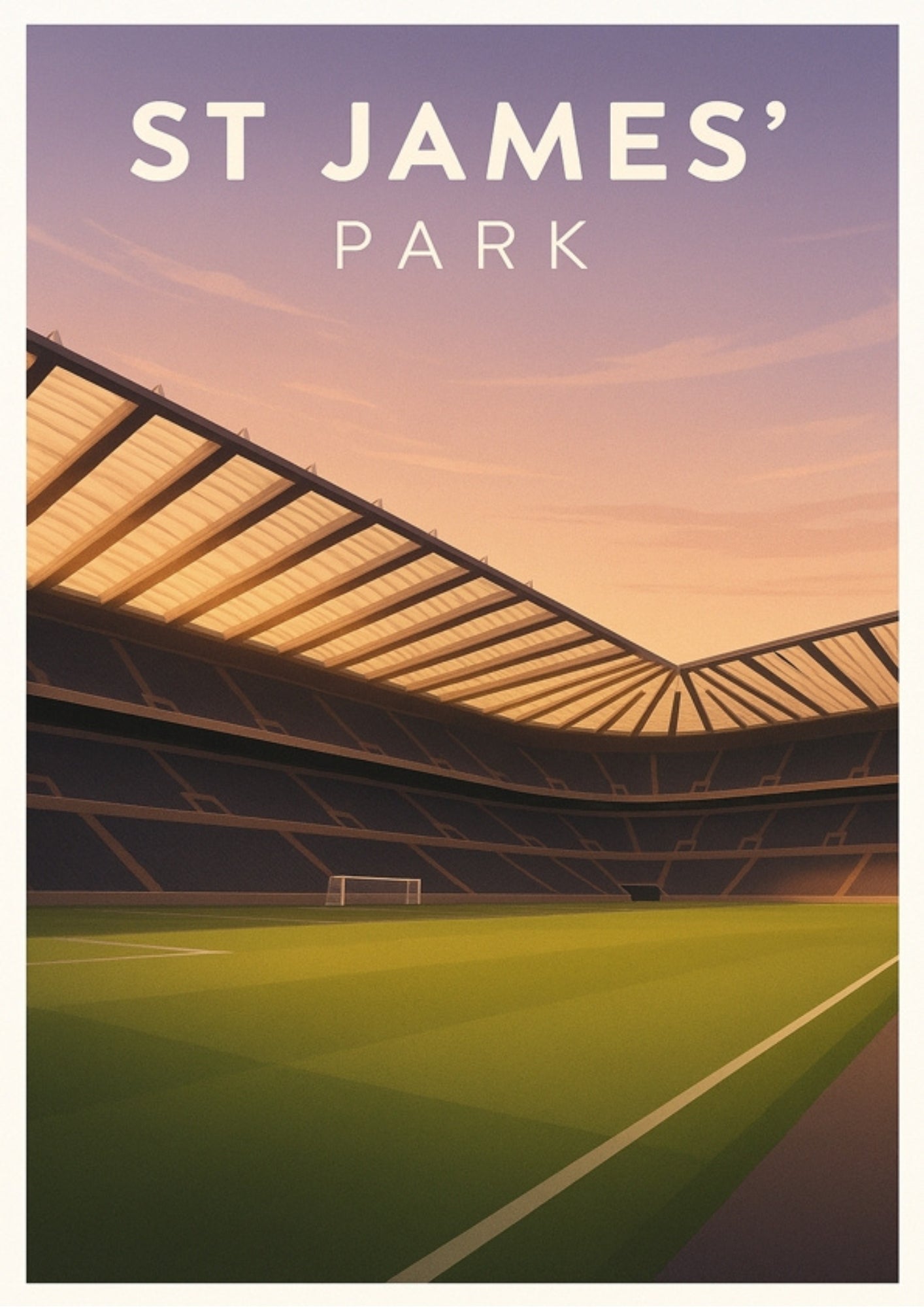 St James' Park – Newcastle Inspired Stadium Wall Art